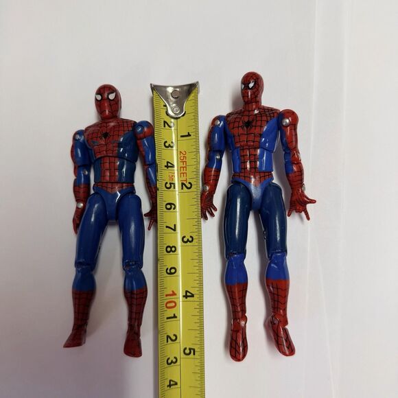 Vintage Toy Biz Spider-Man Action Figures Lot of 2 (1992 Marvel) - Picture 11 of 14